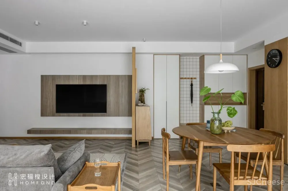 精致日式，打造交流互动空间 宏福樘设计