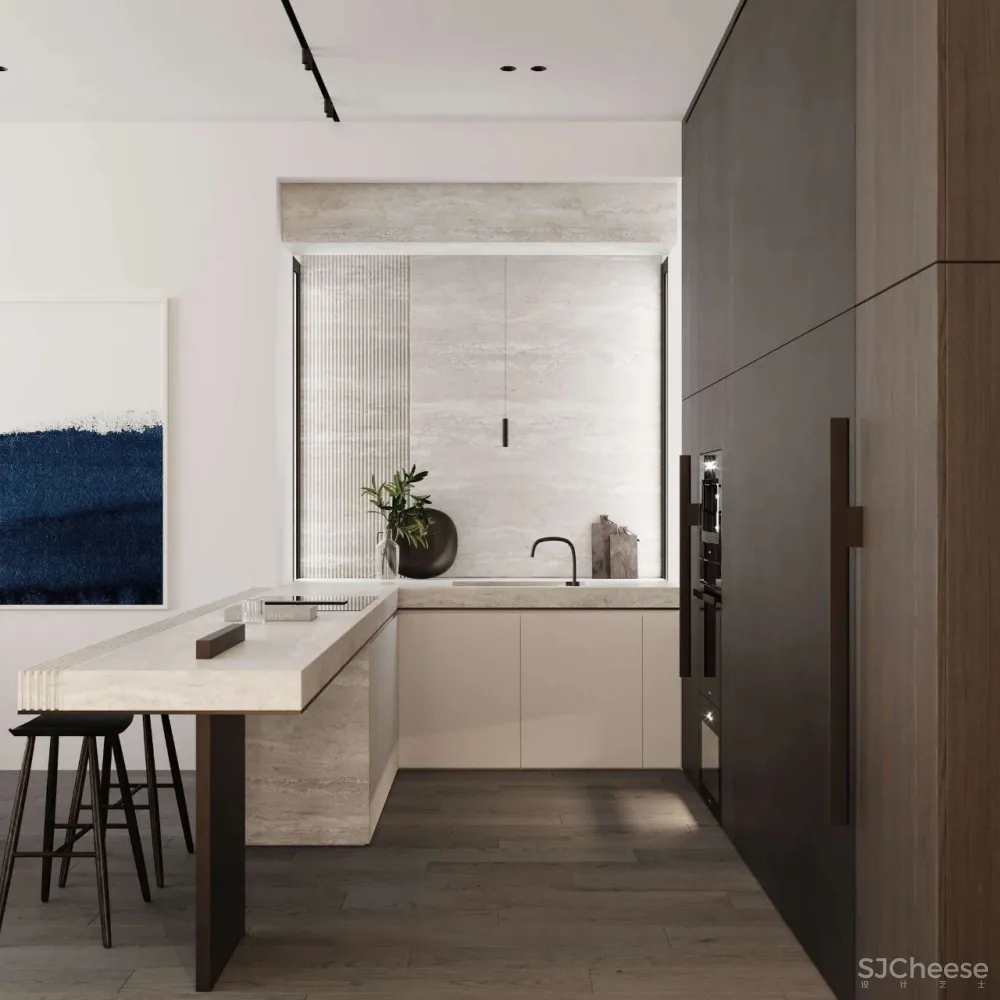 简约清新的自然新居,充满仪式感的平层大宅