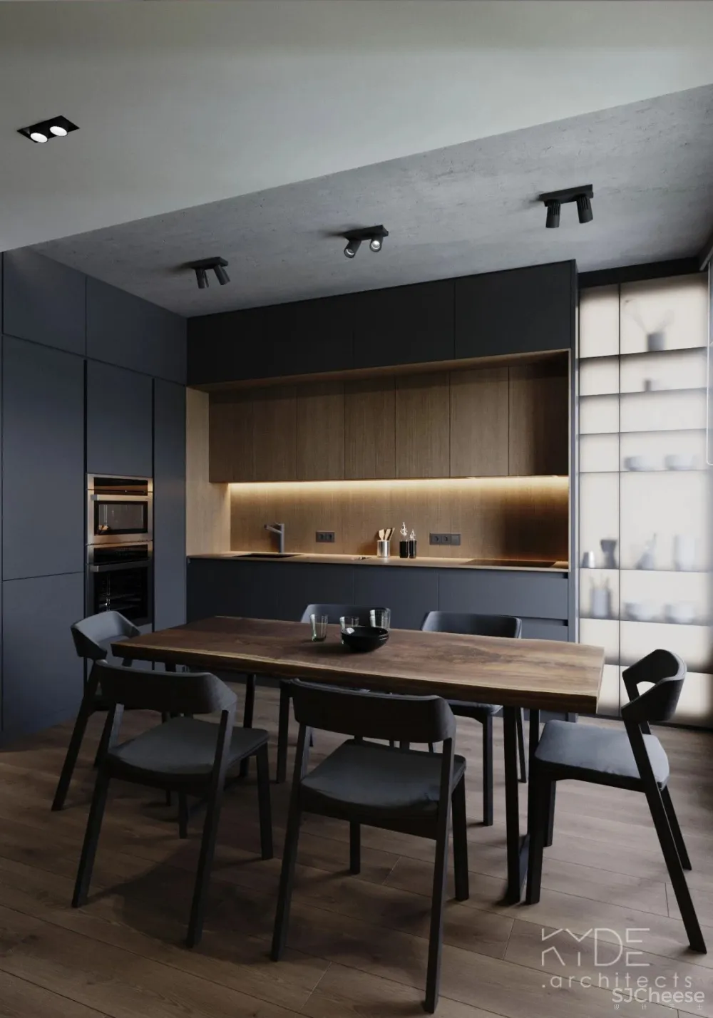 黑白灰 原木,超有格调的简约设计!