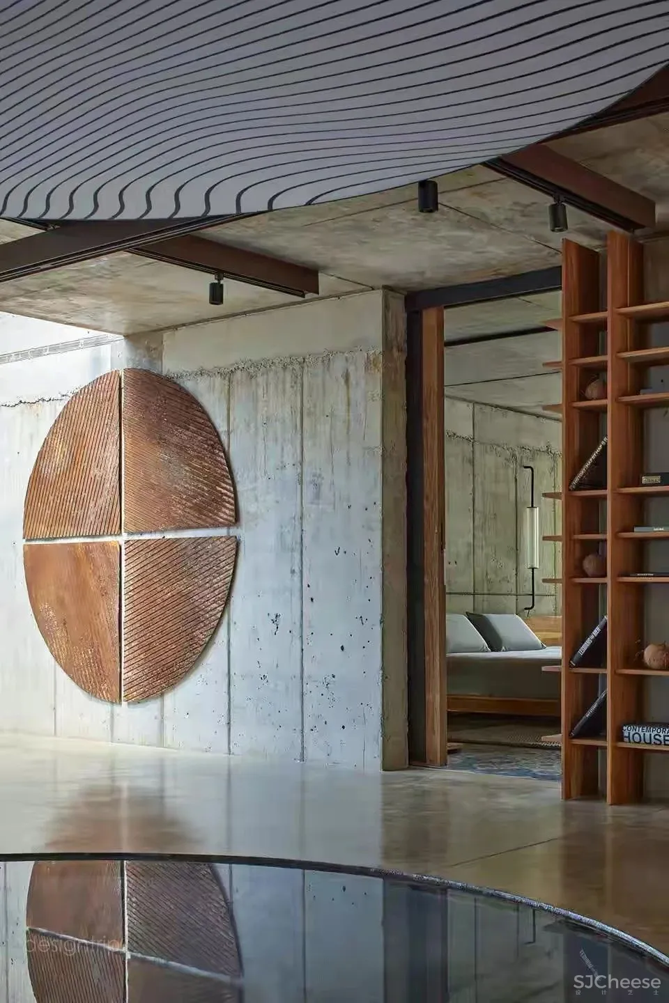 水泥墙，安之若素的静谧美学格调