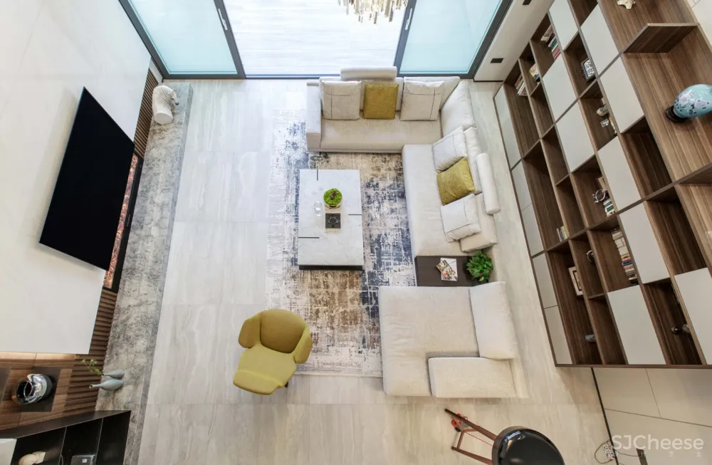 洛辰设计|星河丹堤私人府邸:依山湖林海而居 简单纯净是家应有的气质