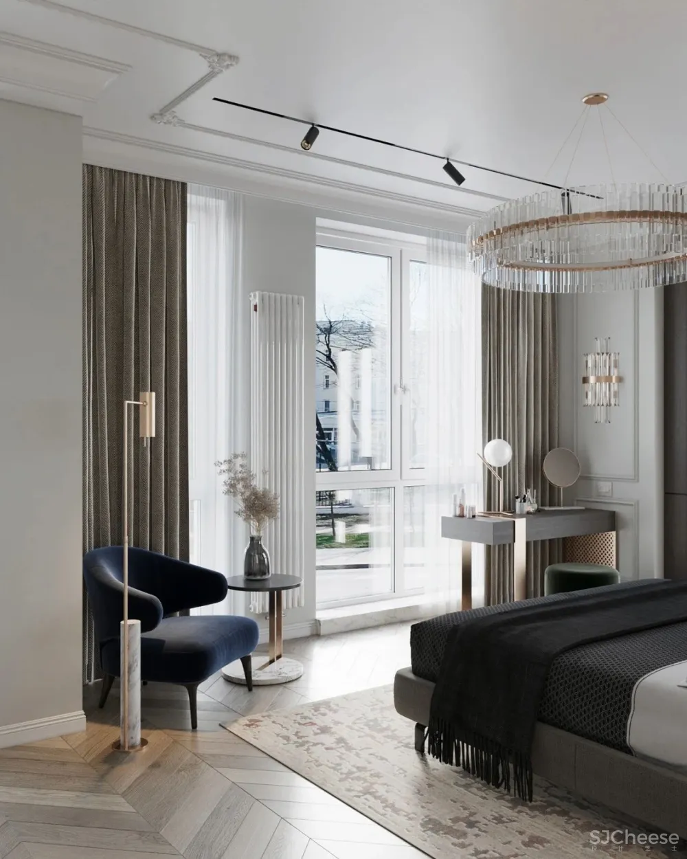 灰白 木色,尽显高雅知性!