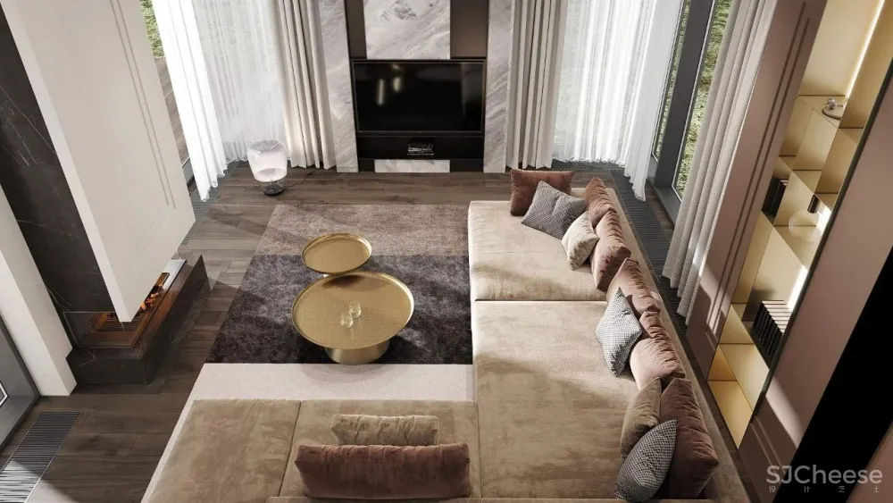 250㎡乡间别墅,尽显优雅!