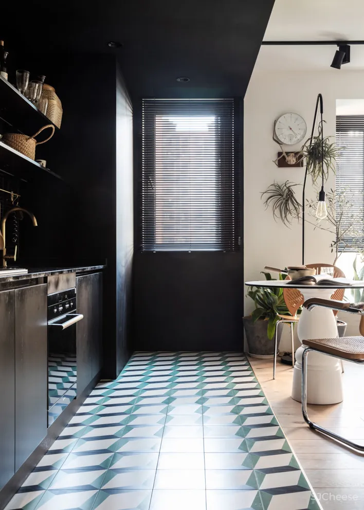 北京姑娘的63m²一室,满是植物标本、墨绿色彩!网友直呼:有仙气!