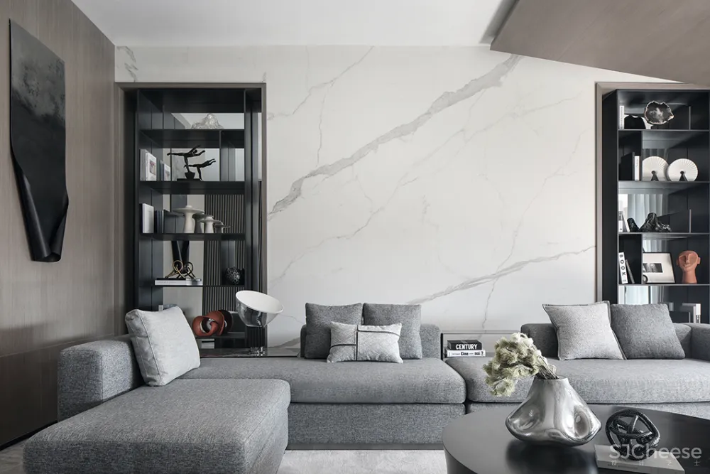 200㎡简雅高级灰，气质非凡的设计格调！
