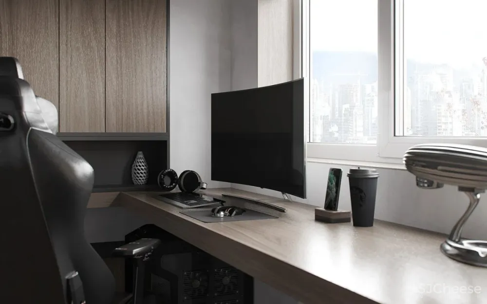 舒适的高级灰空间