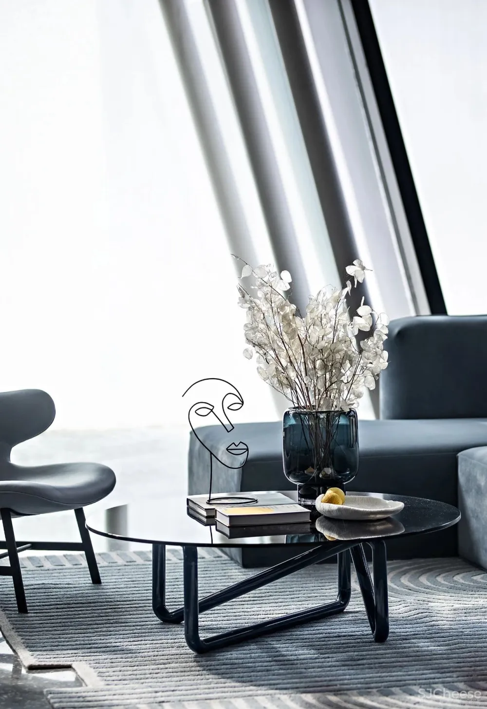 意巢设计丨长沙万科大家品牌生活馆:诗意沁然,与自然呼应共生