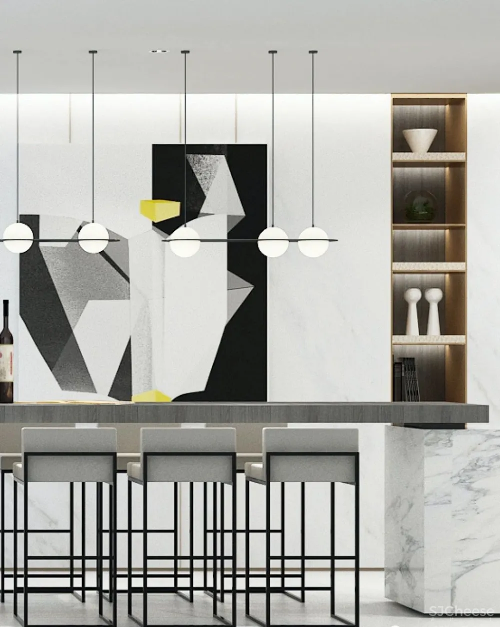 李玮珉新作 南京仁恒「凤凰山居」大吉别墅 效果图和实景照片