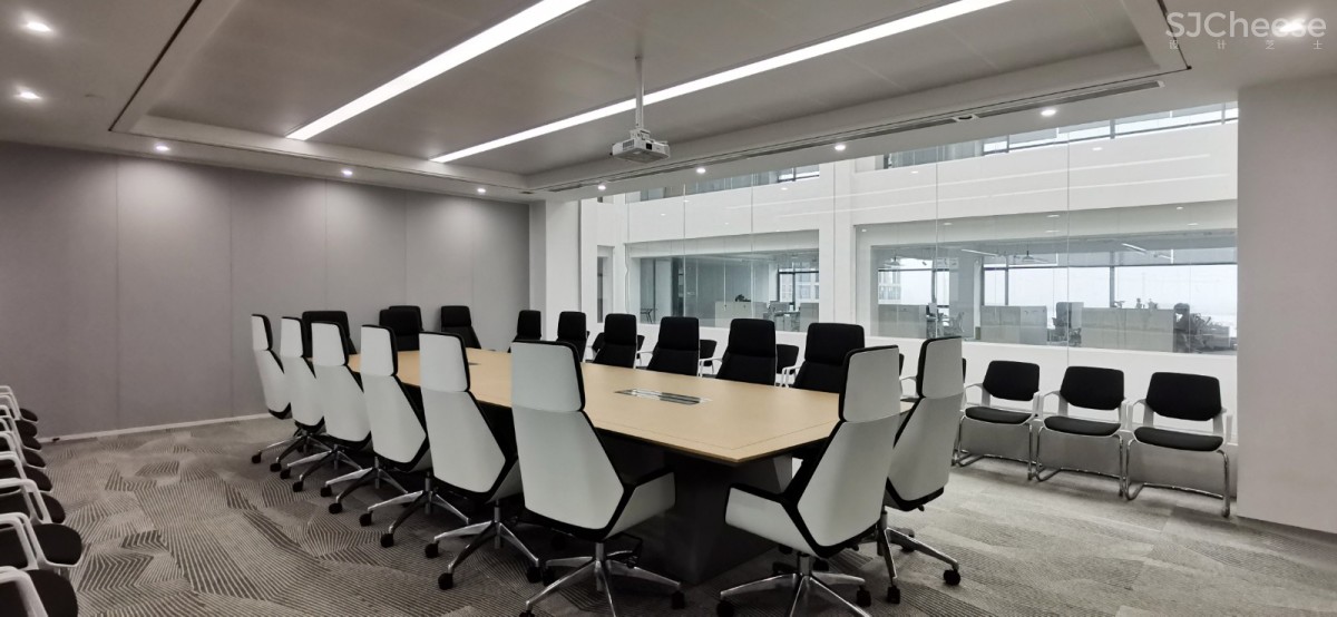 环境与空间 / 空间与人的.融合 - 国品乳业办公空间设计