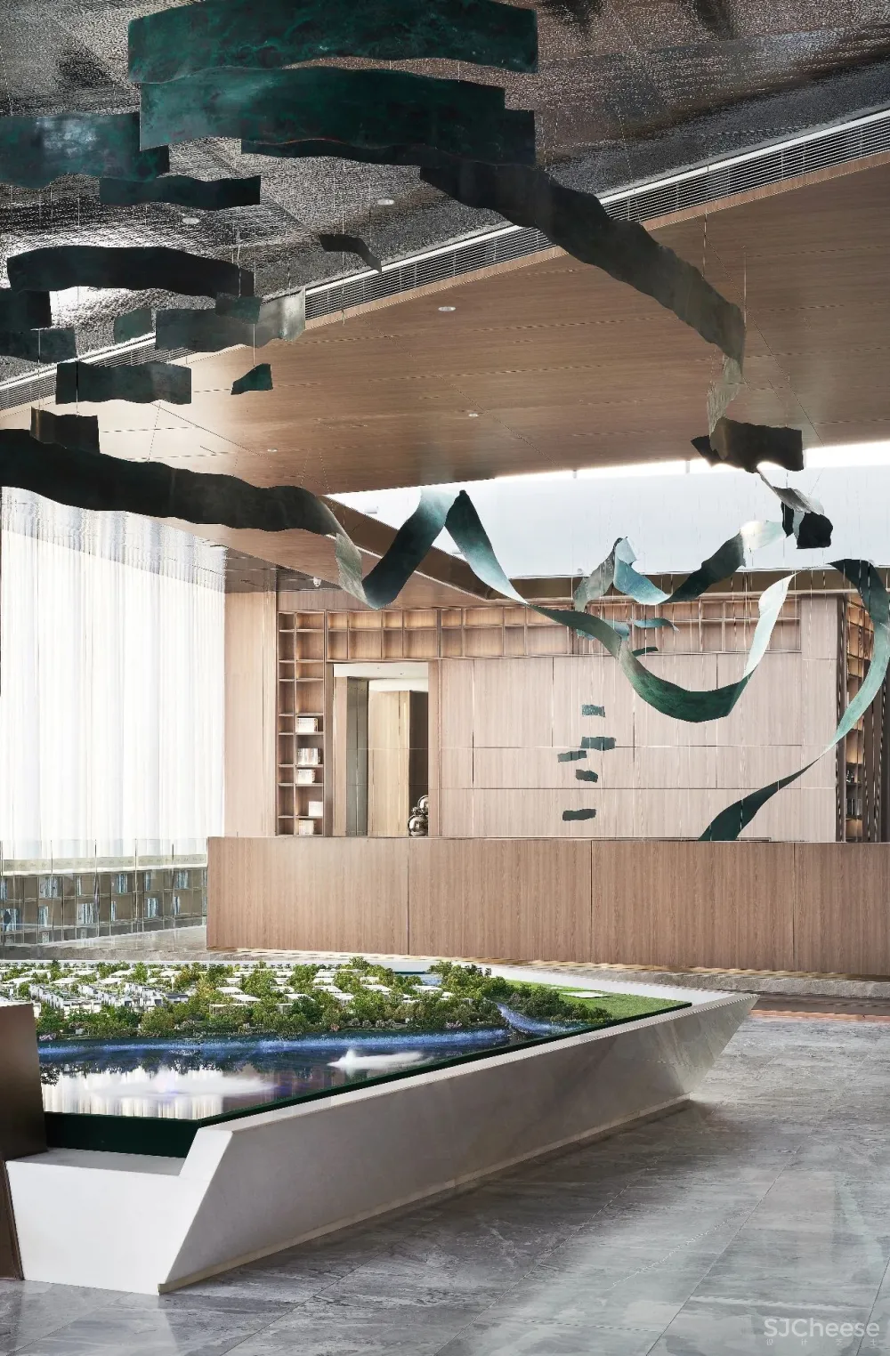 迪梵宜 × 九洲・云栖湖艺展中心:空间,在蔓延中生长