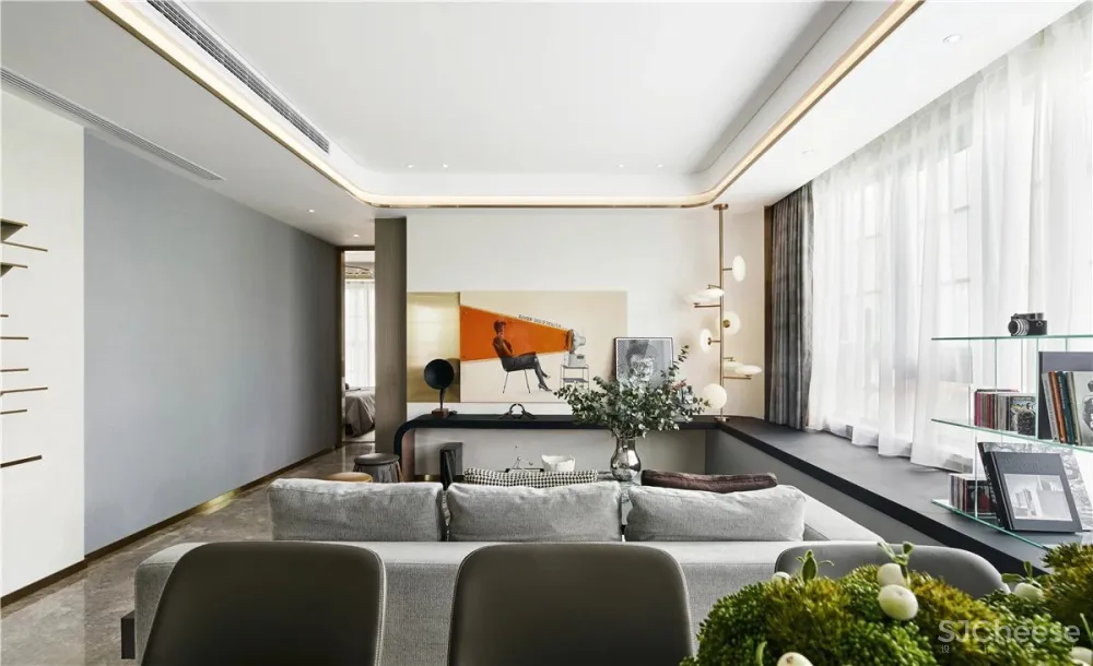 刘荣禄设计新作 雅奢空间设计,描绘都市新贵新生活