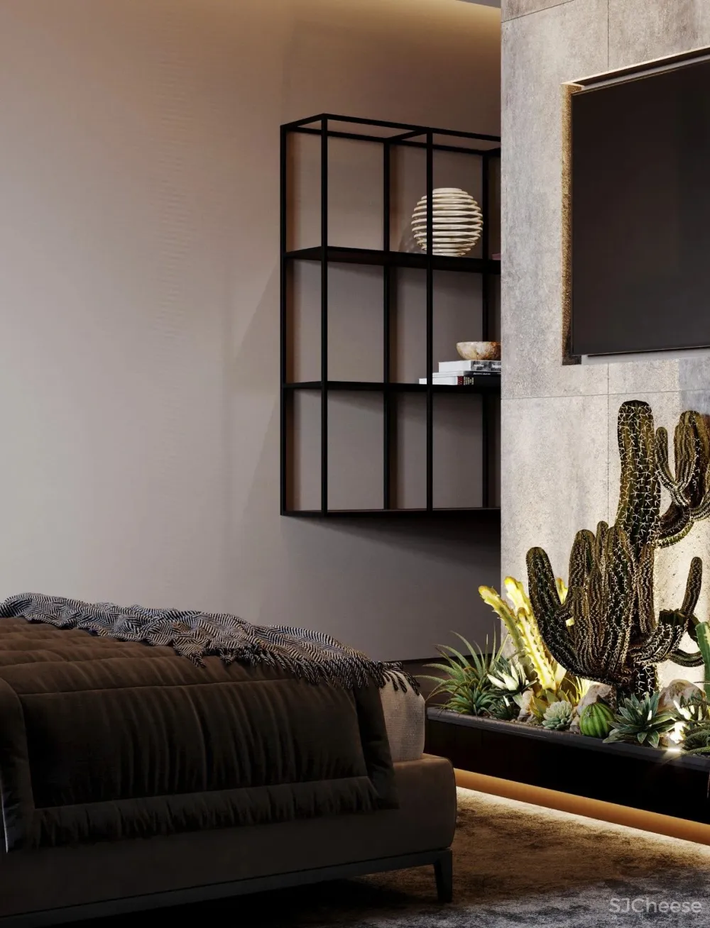 86㎡优雅紫私宅，令人无法抗拒的知性美！