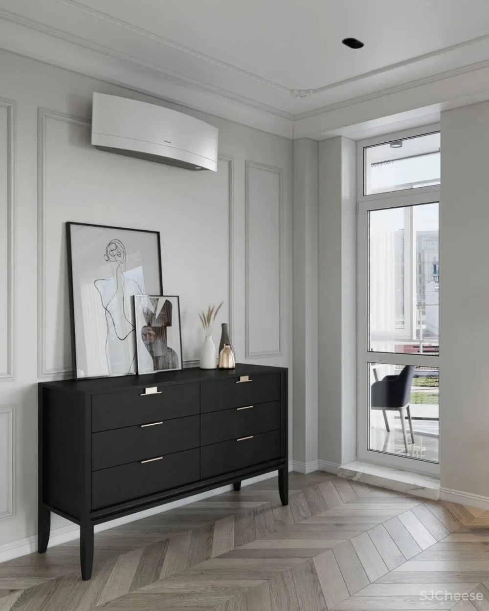 灰白 木色,尽显高雅知性!