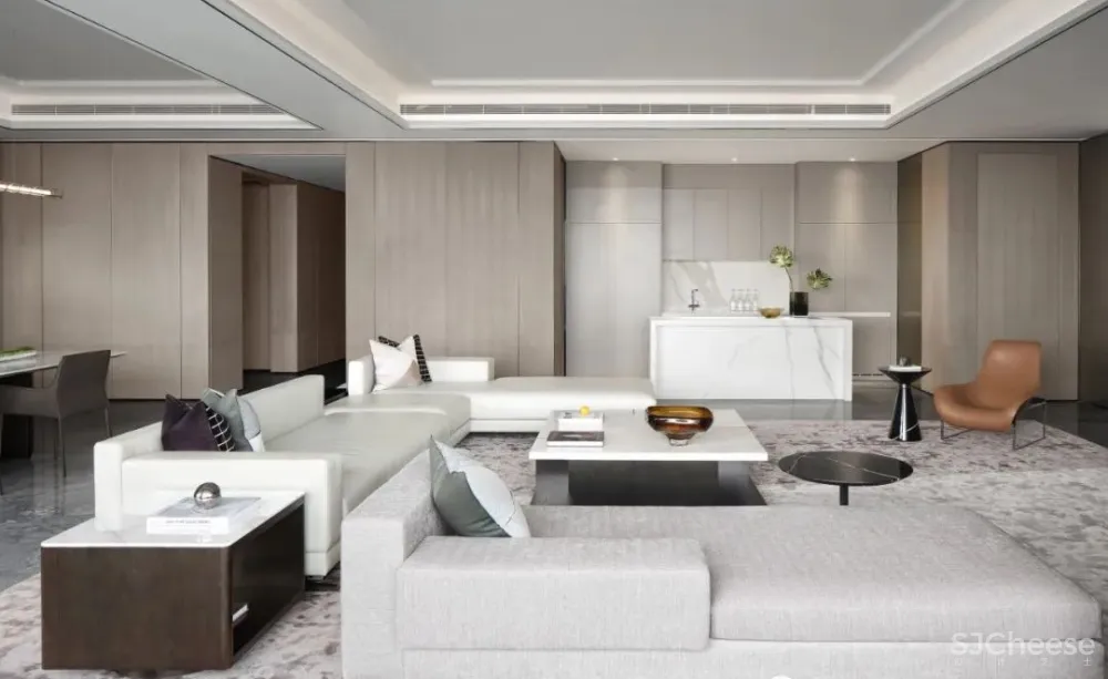 梁志天-梁景华硬装 葛亚曦软装 深圳侨城一号顶级豪宅 A户型304㎡E户型248㎡