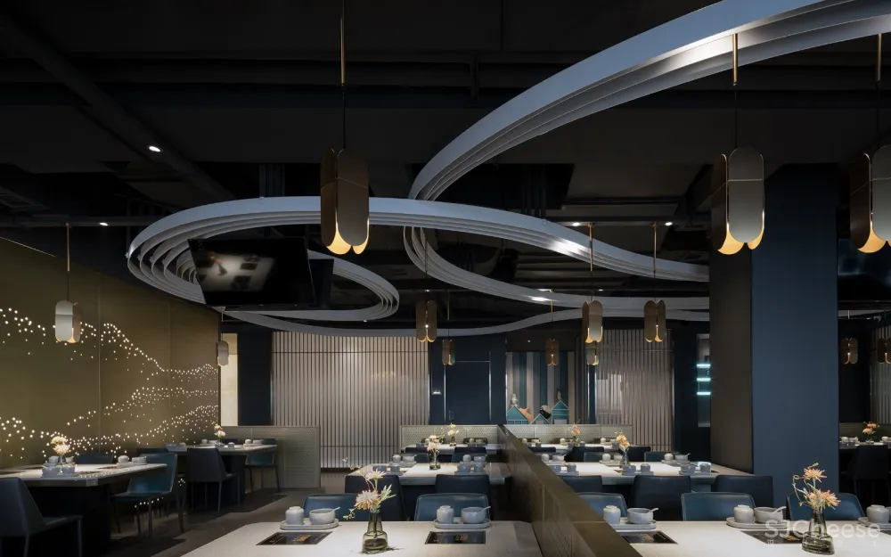 素颜陈设x东合设计 | 安徽百鹭里餐厅