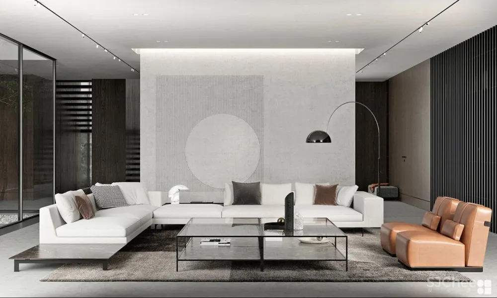 561㎡极简大宅,最具灵性的空间!