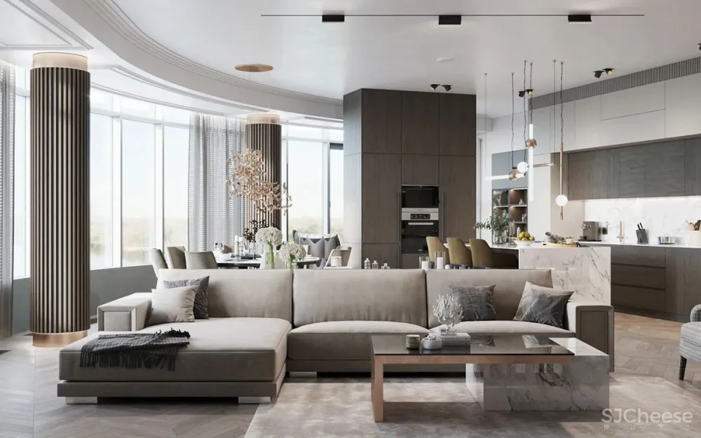 灰白 木色,尽显高雅知性!