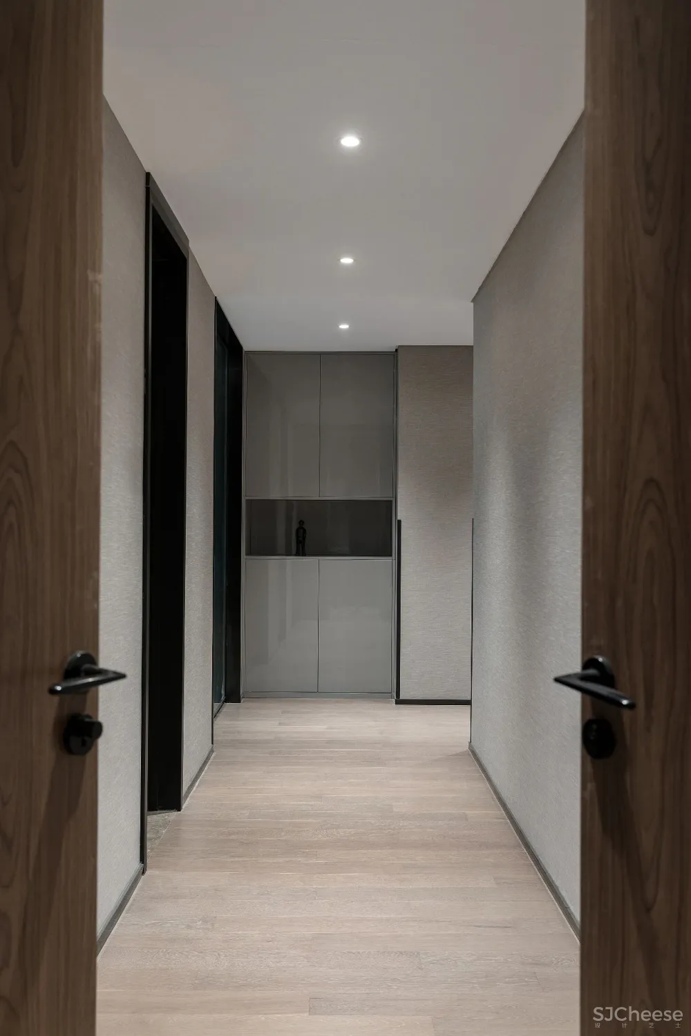 建筑师与老师的190㎡叠墅,一家四口,简单黑白灰,打造极简品质空间。