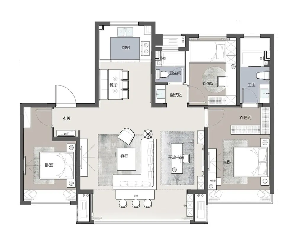 王五平：莫兰迪色的高级！