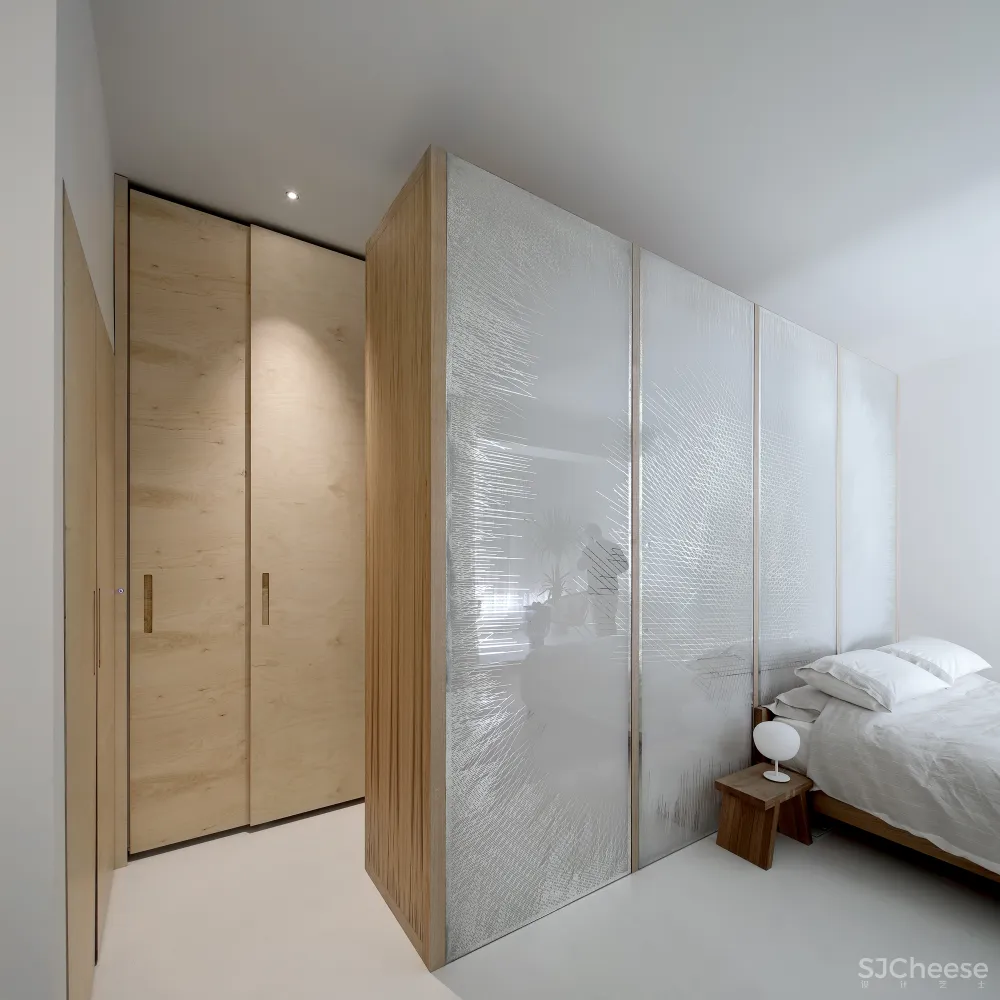 150㎡ 用「镜子」做装饰, 性冷淡的混凝土也超有 feel