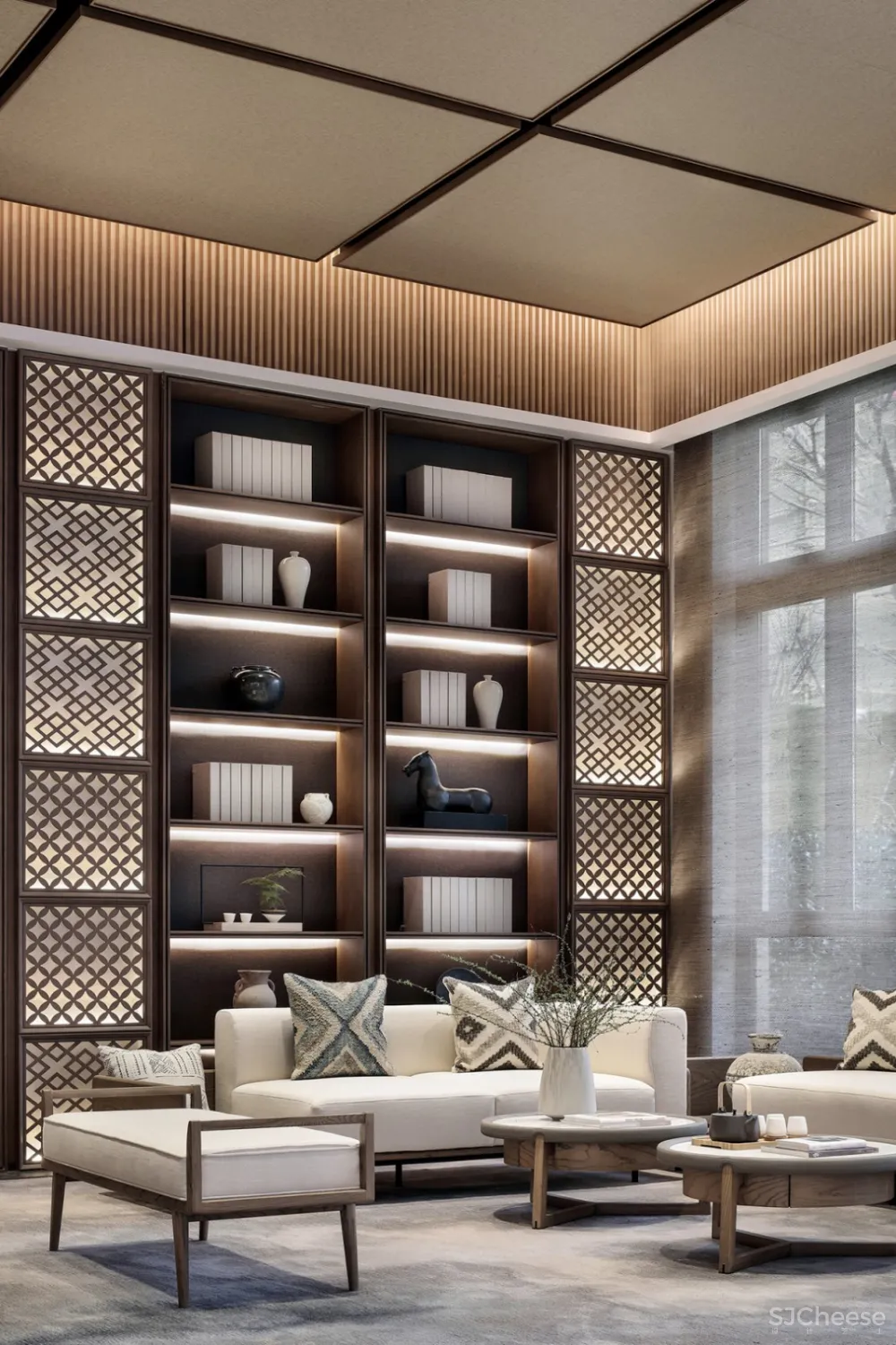 月印万川 隐屏售楼处 样板房 柏年印象设计