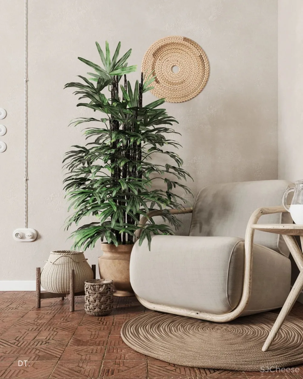 慵懒质朴空间,给予生活一份温柔