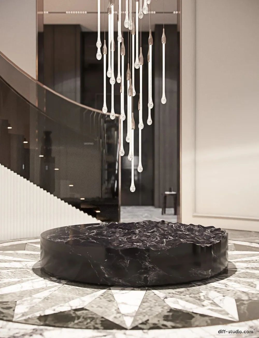 Diff新作 北京轻奢私宅,质感满分!