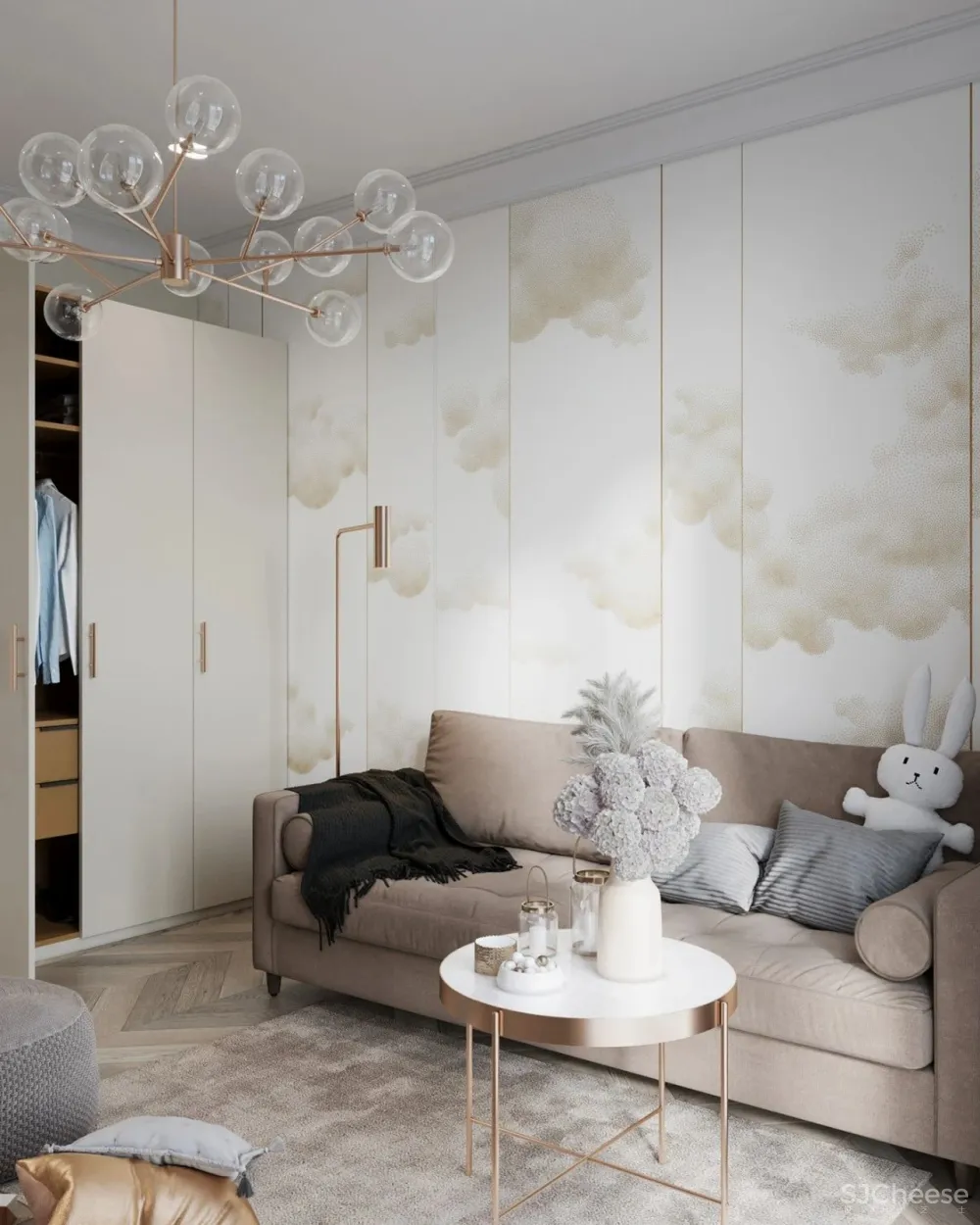 灰白 木色,尽显高雅知性!