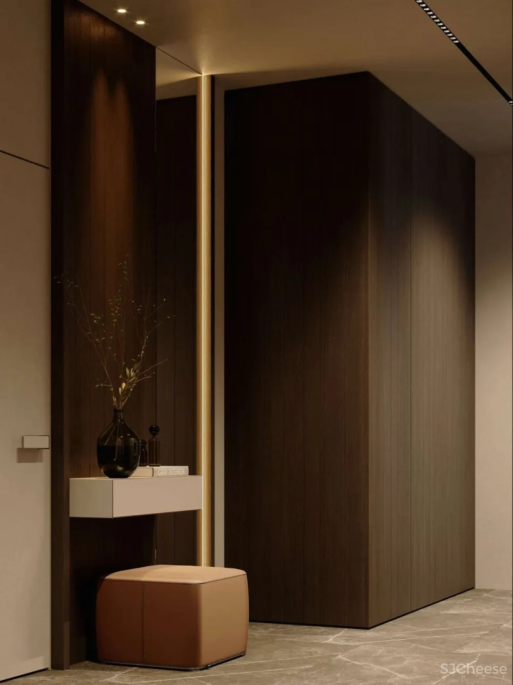 撞色高级灰私宅,彰显极简生活的至高美学!