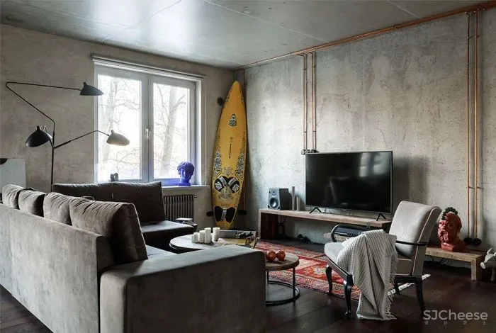 男人就该这样犷!利用超个性装饰品,展现不羁与随性的空间