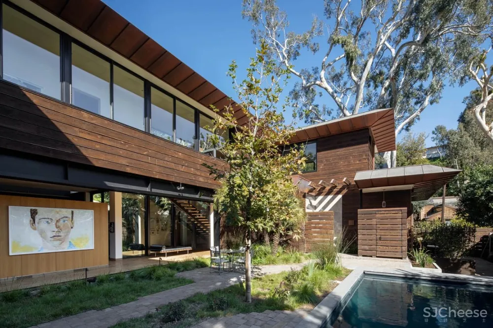 一座拥有世界级艺术收藏的住宅