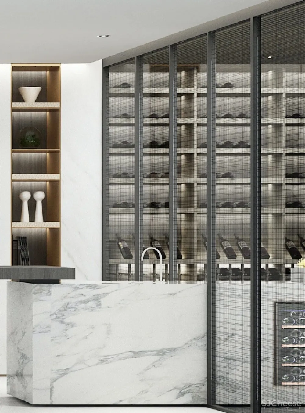 李玮珉新作 南京仁恒「凤凰山居」大吉别墅 效果图和实景照片