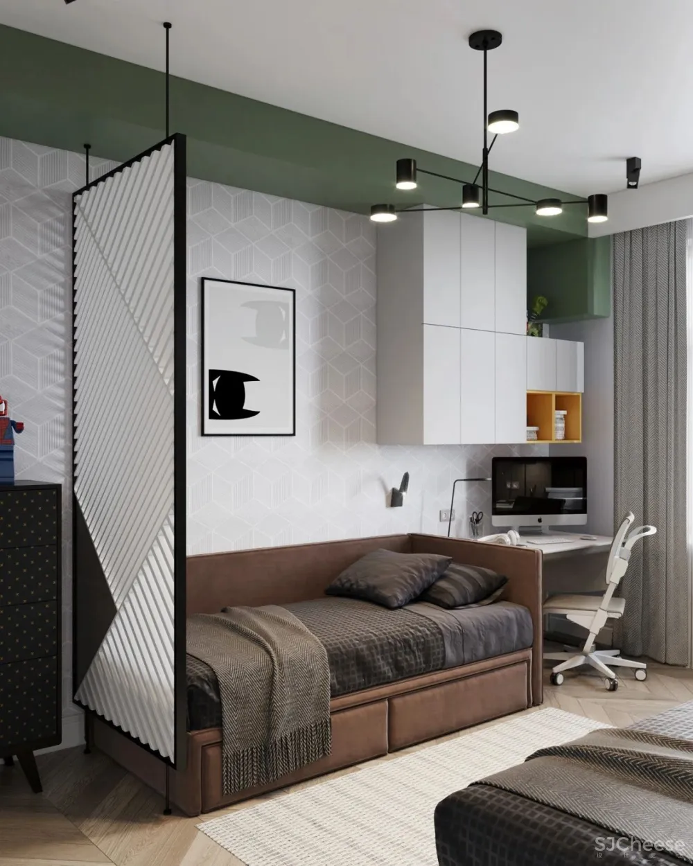 灰白 木色,尽显高雅知性!