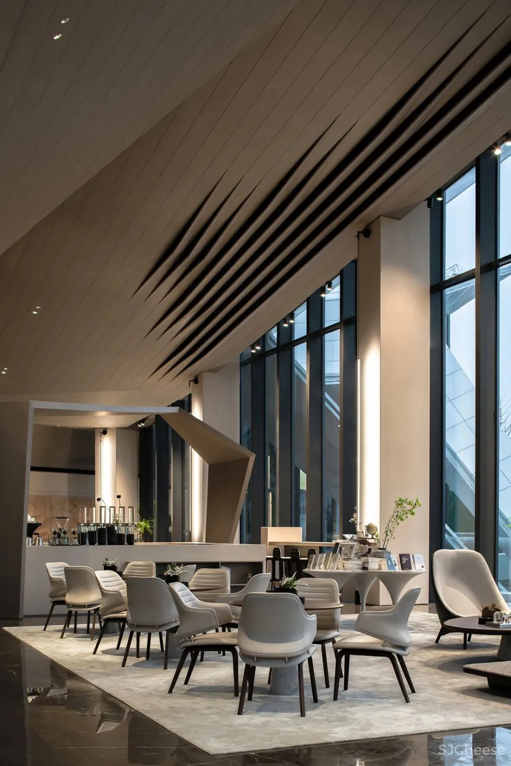 郭捷 x 华润:将点、线、面 做到极致,极简空间才有的高级感!