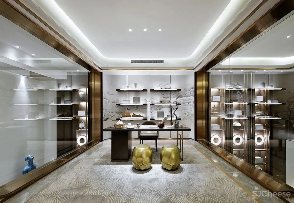 530㎡联排别墅,超美还是新中式!