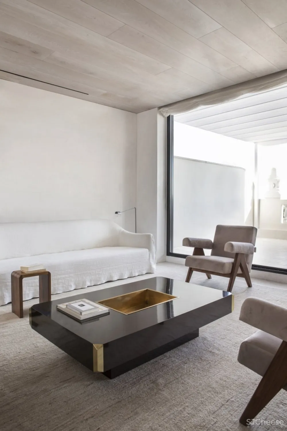 极简中性色住宅,简约质朴 OOAA Architecture