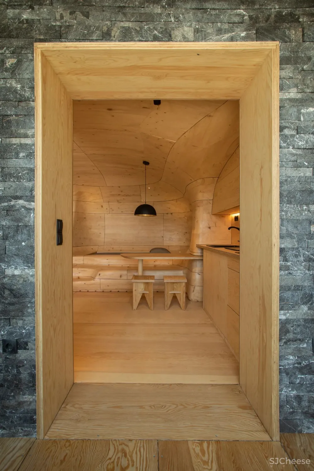 Tenon Architecture新作丨木结构梦幻的圆舞曲