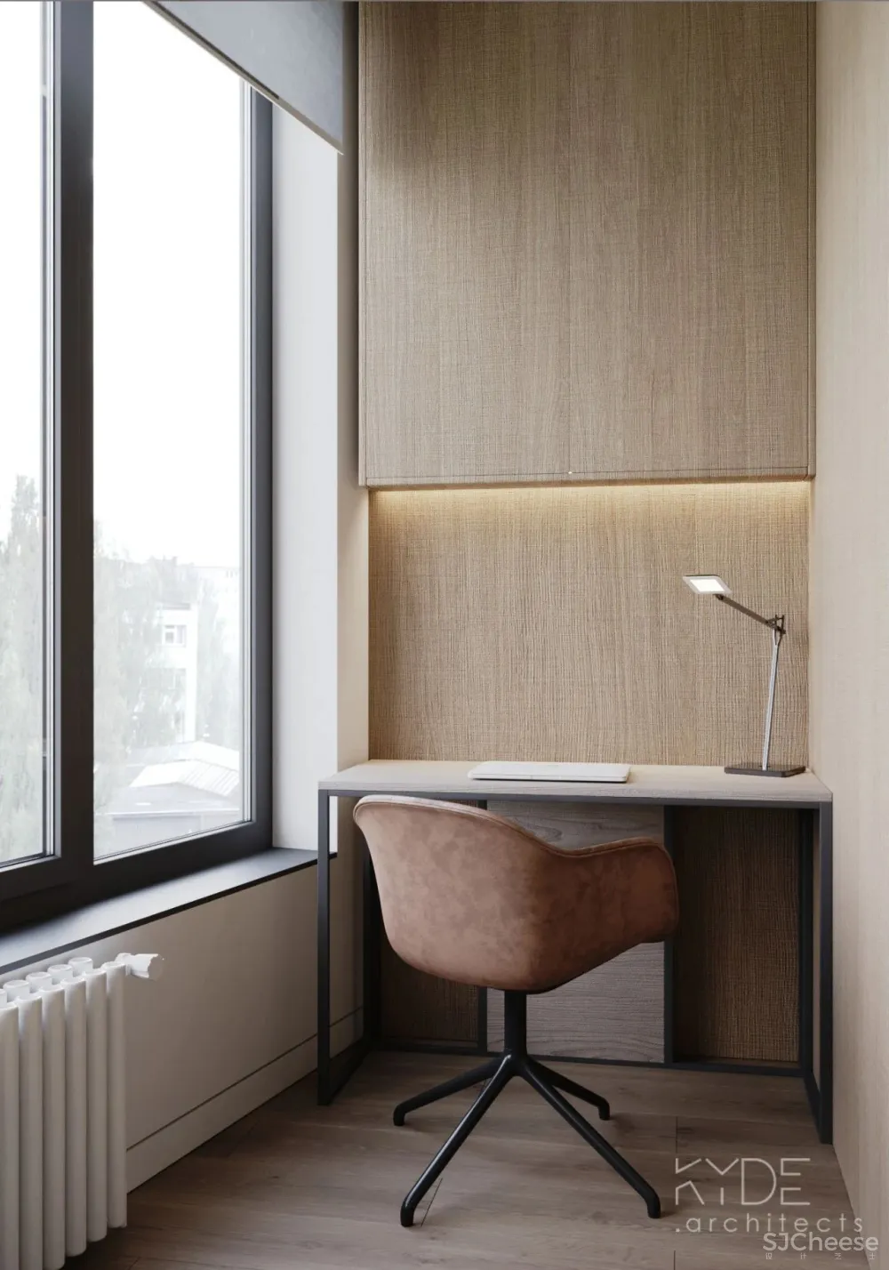 黑白灰 原木,超有格调的简约设计!