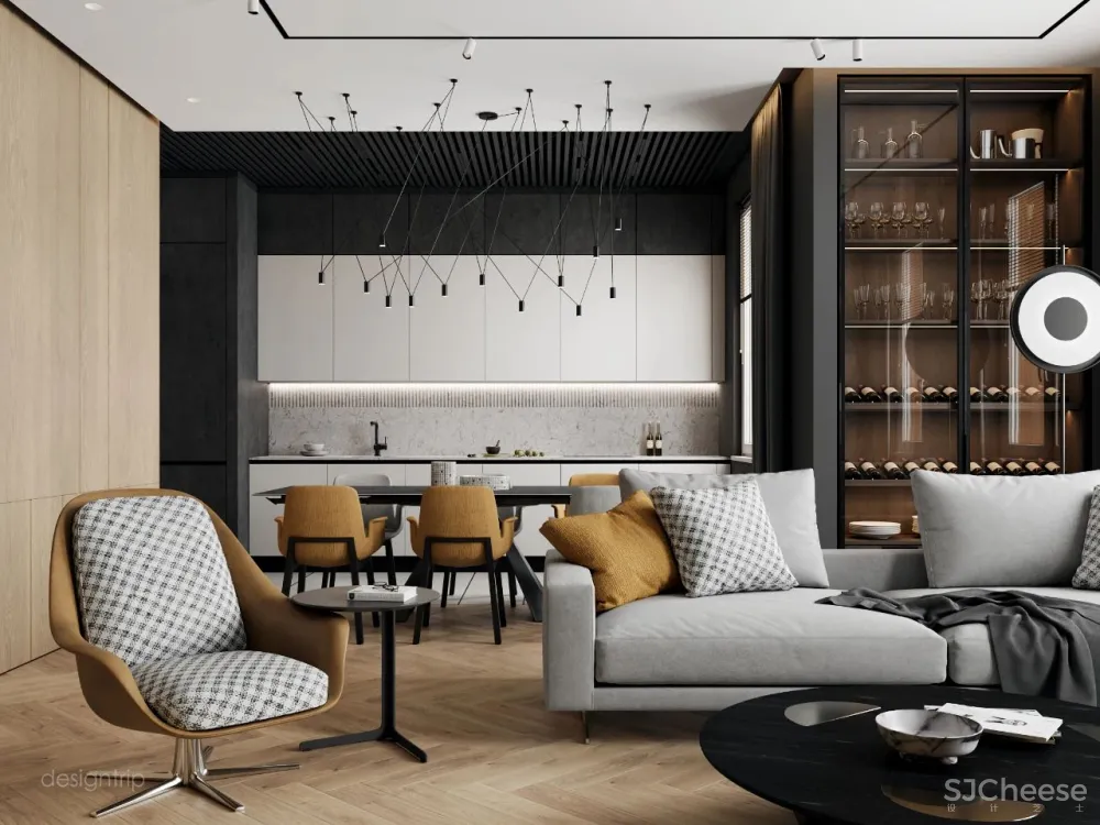 100个·轻奢系客厅设计