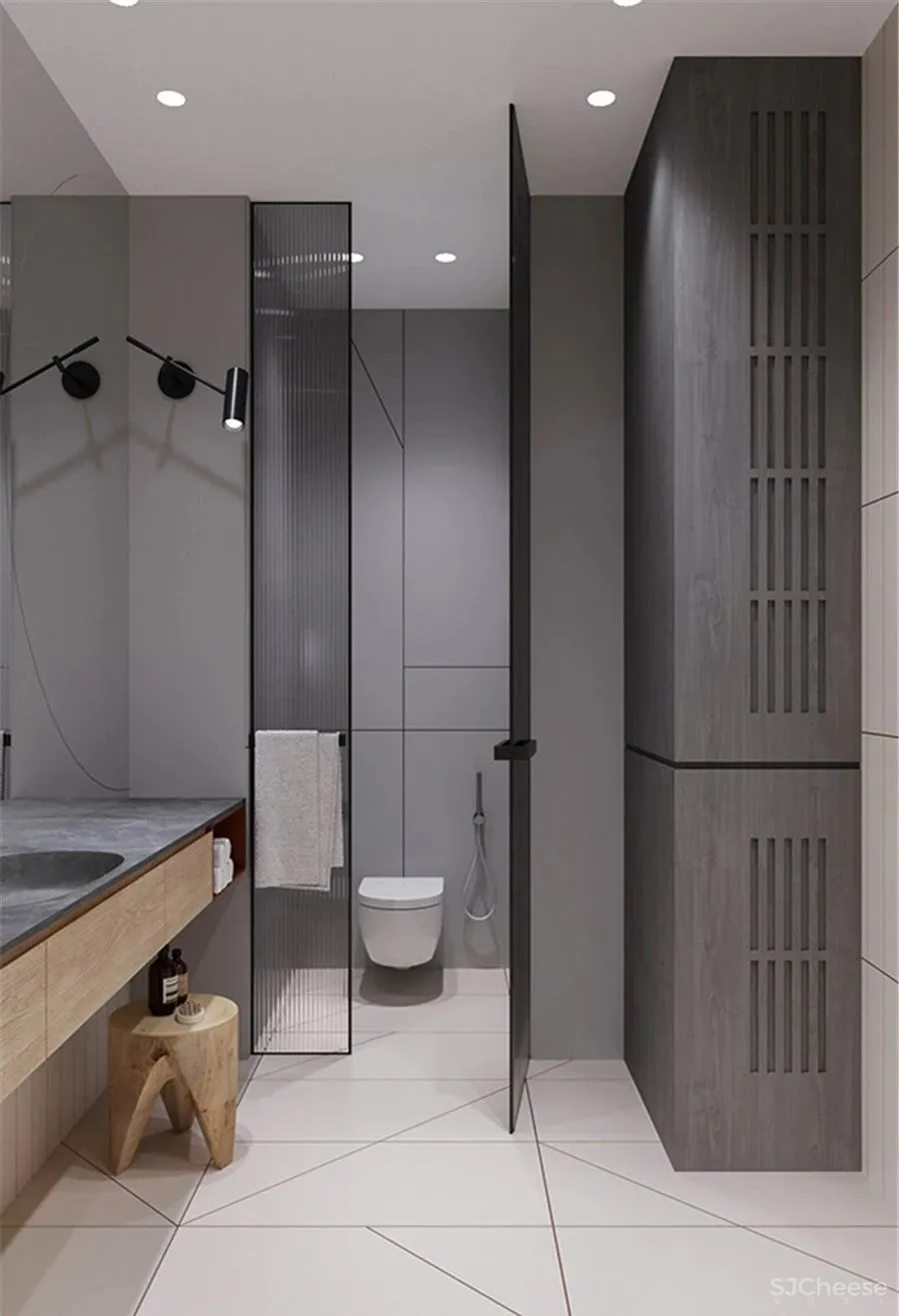 70㎡ 一室一厅,卧室加个地台,将空间利用到极致!