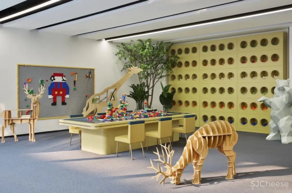 儿童区这样设计,让孩子爱上样板房、售楼处