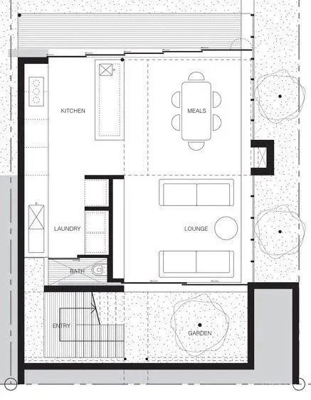 挑空设计 超大植物墙,这个家简直太「绿」了!
