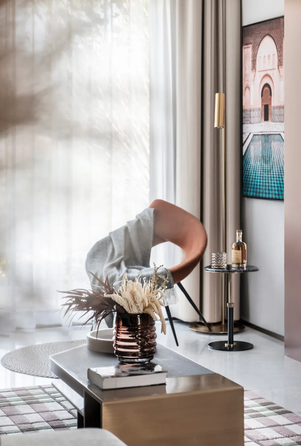 都市新贵气质的75㎡奢华住宅,至高无上的生活品味! IF.DESIGN 羽果设计