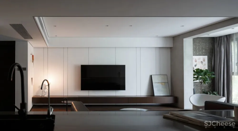 200㎡住宅 流动的光线 赋予生活诗意