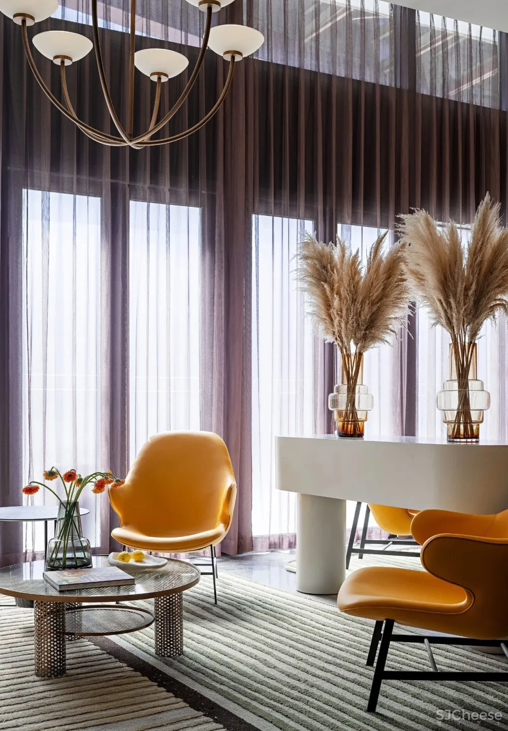 意巢设计丨长沙万科大家品牌生活馆:诗意沁然,与自然呼应共生