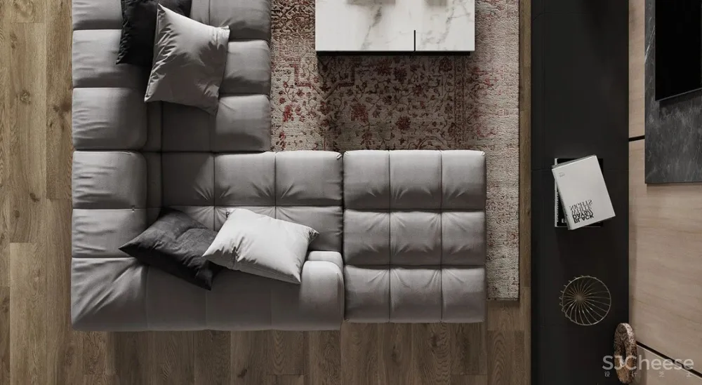 舒适的高级灰空间