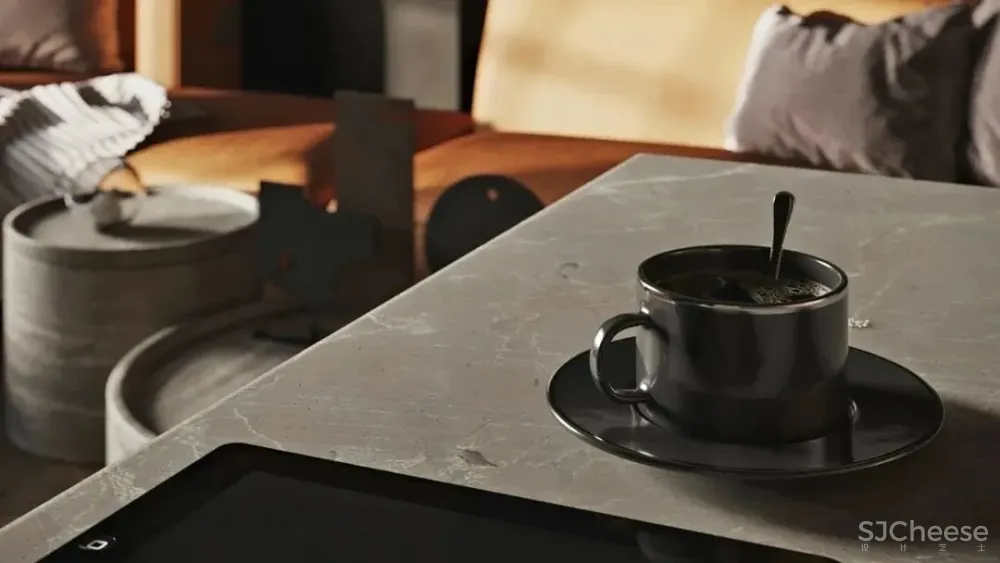 芥末黄 高雅灰住宅,编织优雅知性生活!