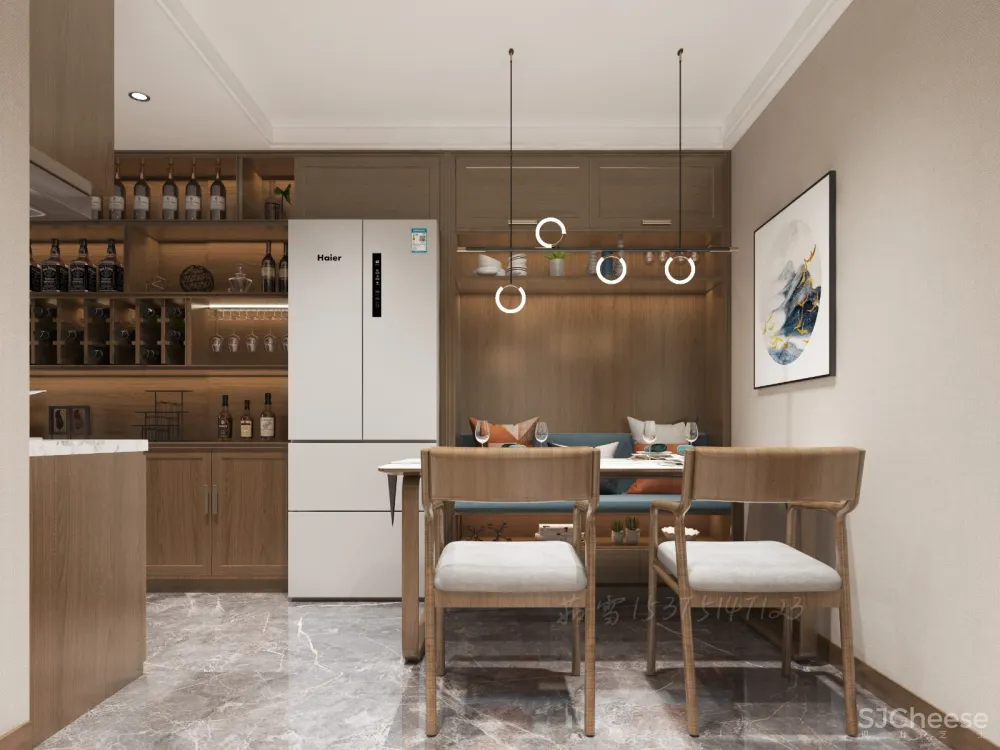 新中式复式淡雅风