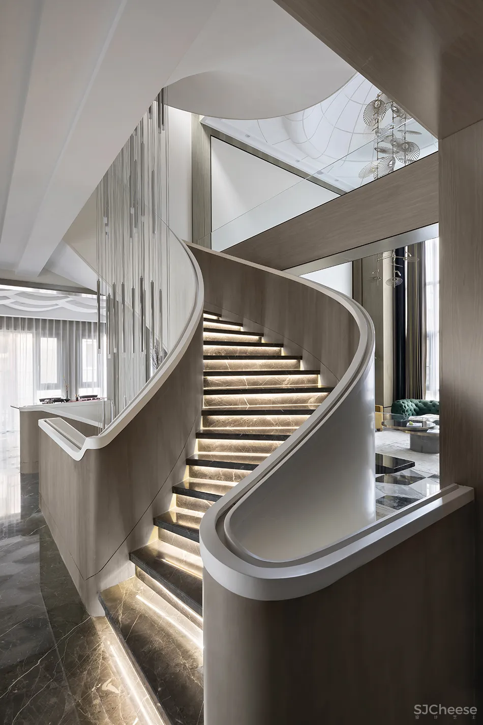 首发 I 700㎡私人别墅,超美的色彩设计!