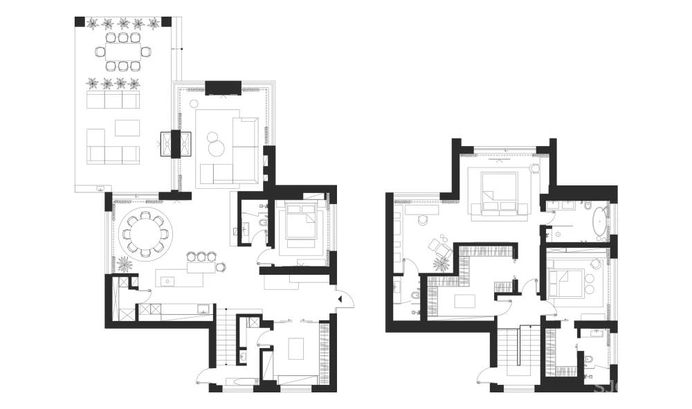 250㎡乡间别墅,尽显优雅!